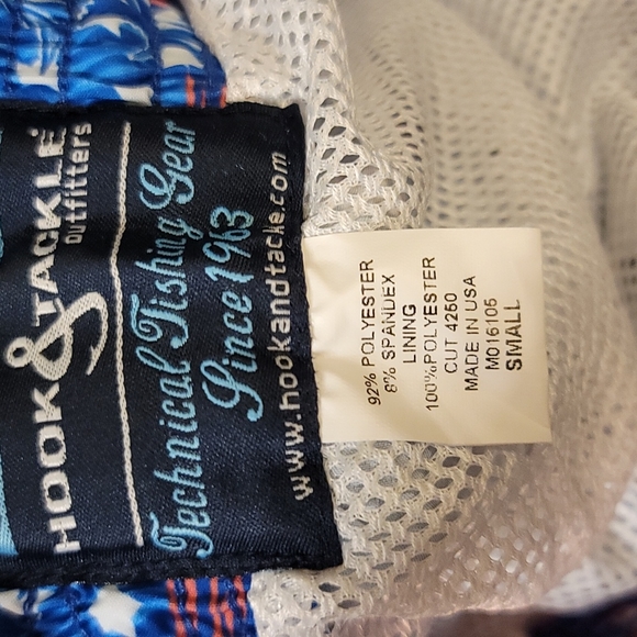 Hook &Tackle Small flag swim shorts - Picture 4 of 4